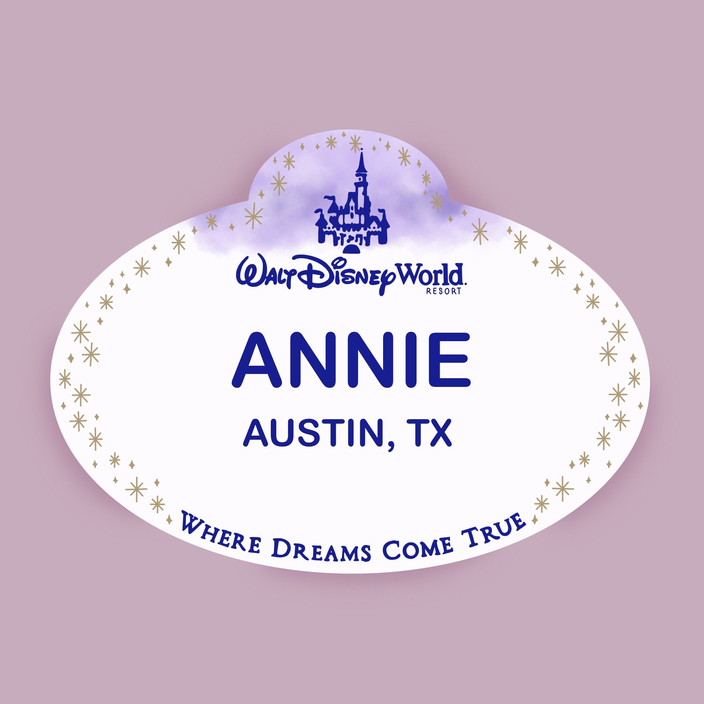 Custom Walt Disney World Cast Member Name Tag Sticker Cast Etsy cast-member-name-tag-template-the-dis-discussion-forums-disboards