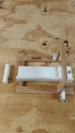 Oak Wood Single Soap Cutter HDPE RIGHT HANDED soap cutter wire soap loaf cutter adjustable stop wooden 