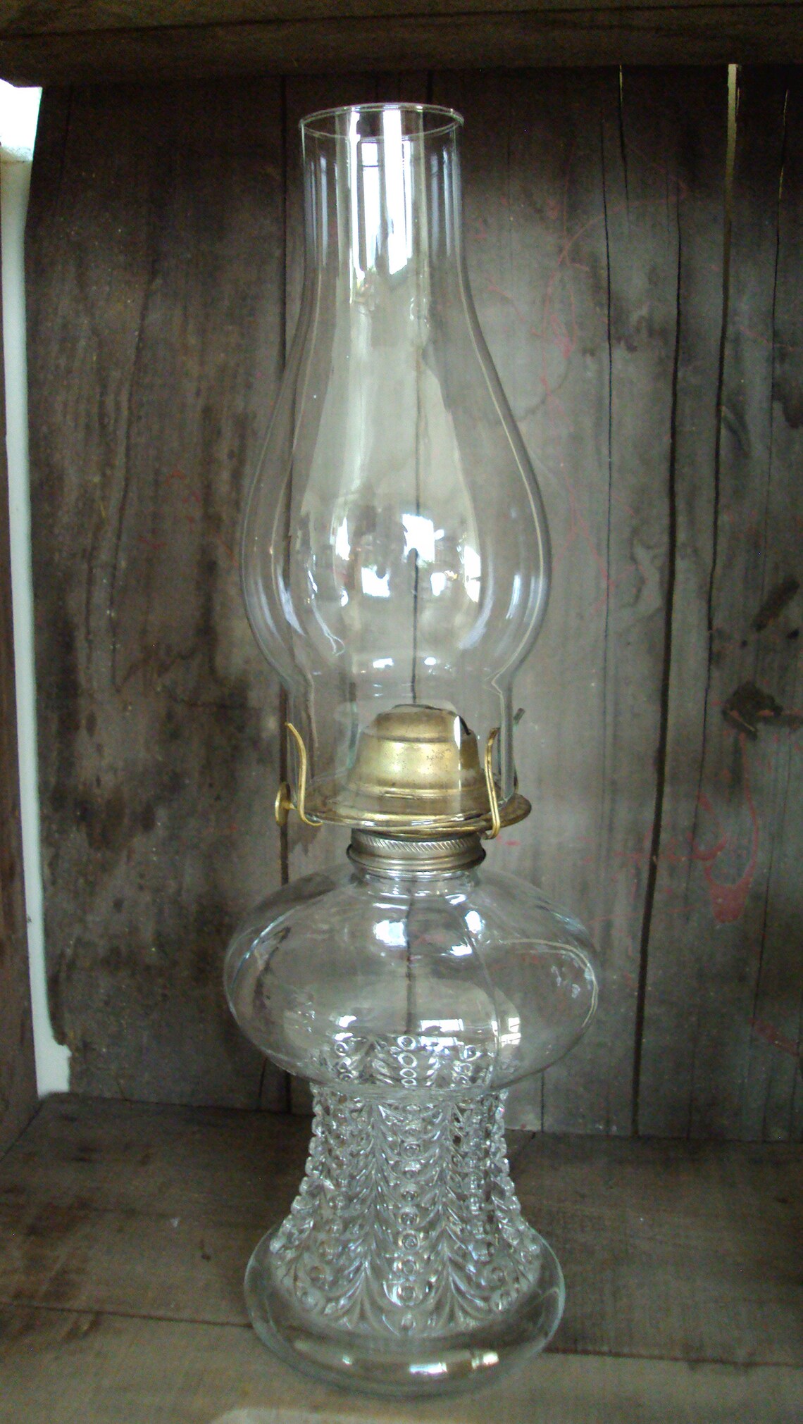 Vintage Lamplight Farms Oil Lamp .. Embossed Draped Pattern .. Etsy