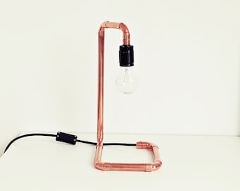 Ahoj-2012 copper lamp, table lamp