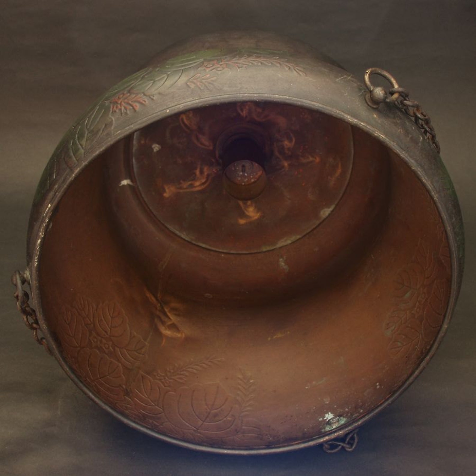 CHOUZU Pail Used at Shrine Temple Worship Japanese Antique Vintage Zen ...
