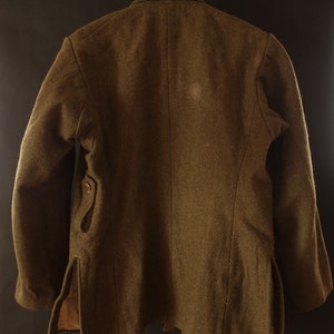 WWII Imperial Japan Military Wool Jacket & Hood image 2