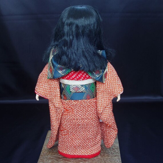 ICHIMATSU NINGYOU Japanese Kimono Girl Doll Edo Antique Vintage