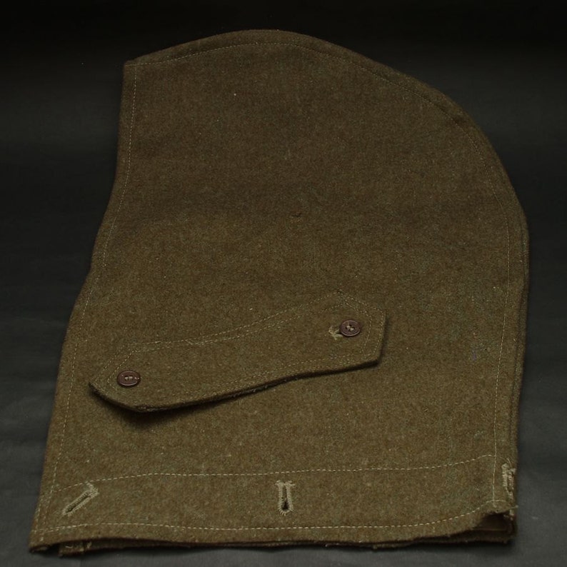 WWII Imperial Japan Military Wool Jacket & Hood image 5