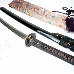 NTHK Attested Top Ranked YASUKUNI TOSHO Kunimori國護: Gunto Japanese Samurai Katana Sword Nihonto