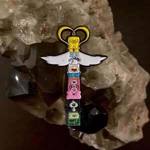 Adventure Time Totem Pole Pin