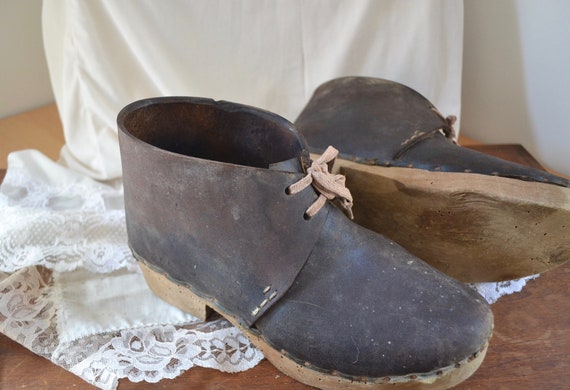 Antique men shoes, antique men's shoe, antique le… - image 8