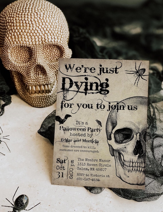 Vintage Halloween Invitation Template, Instant Download, Halloween Party Invitation, Printable Halloween Invite for Adults, Digital Download - Etsy Vintage Halloween Invitation Template, Instant Download, Halloween Party Invitation, Printable Halloween Invite for Adults, Digital Download - Etsy