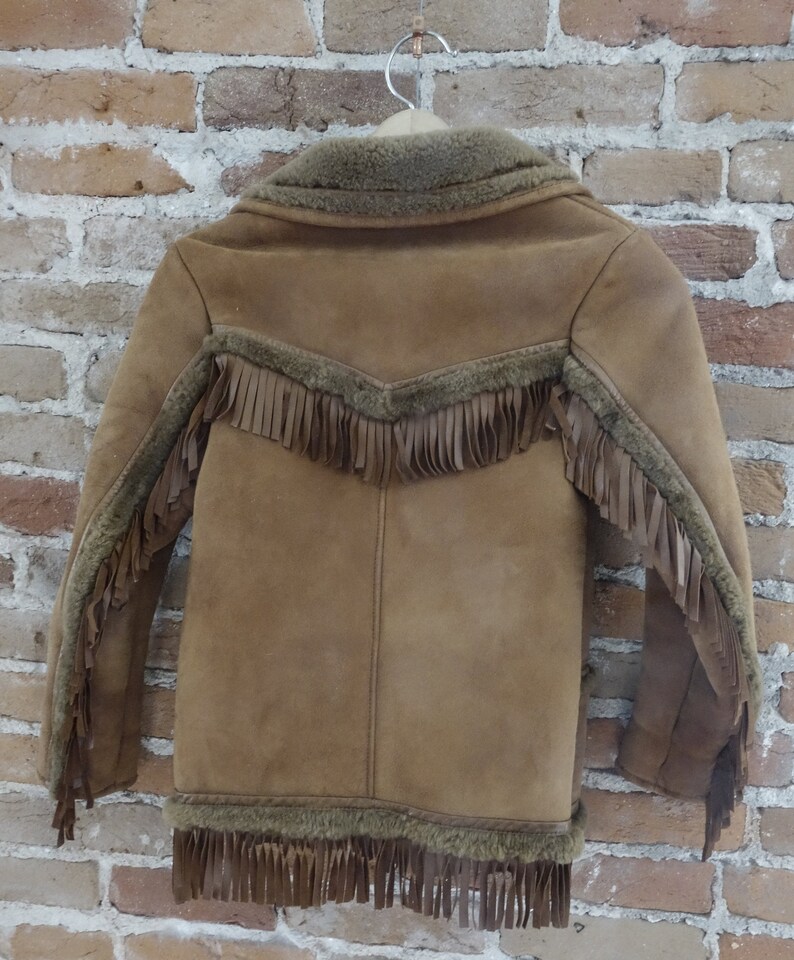 vintage fringe coat
