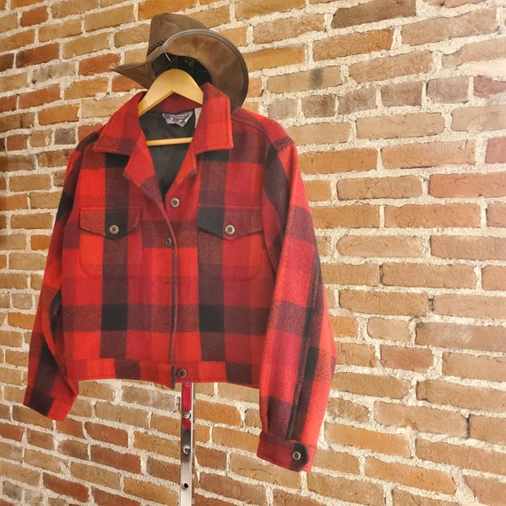 Vintage plaid jacket