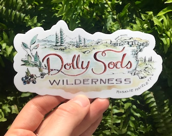 Dolly Sods Sticker - Waterproof