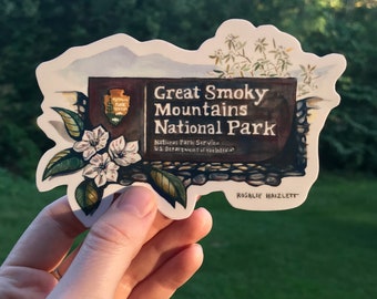 Great Smoky Mountains National Park Vinyl Sticker
