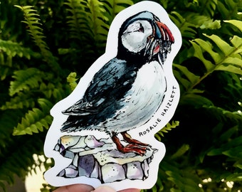 Atlantic Puffin Sticker - Waterproof, Vinyl