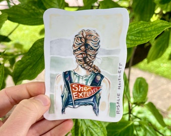 She Explores Sticker - Waterproof