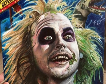 NEW ‘Can I be Scary?’ Beetlejuice Drawing