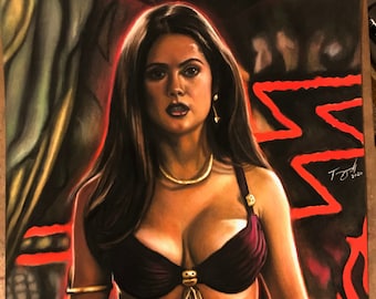 Salma Hayek From Dusk Till Dawn Print