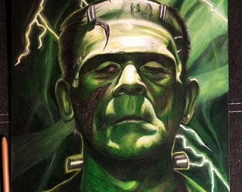 Universal Monster’s Frankenstein Drawing