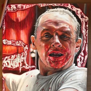 Hannibal Lecter &quot;They Dont Have a Name For What He Is&quot; Drawing