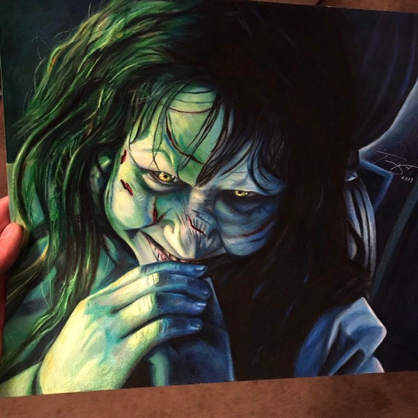 Exorcist "Regan's Giggle of Death" Drawing