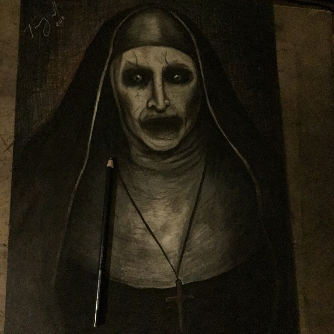 18+ The Nun Drawing