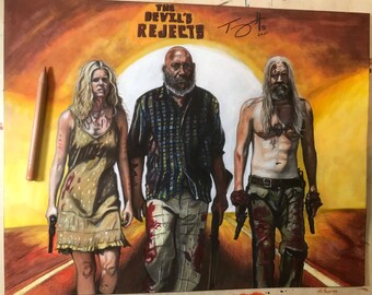 Devil’s Rejects “The Road” Drawing