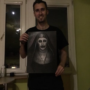 Brand New The Nun Valak Zeichnung Bild 2