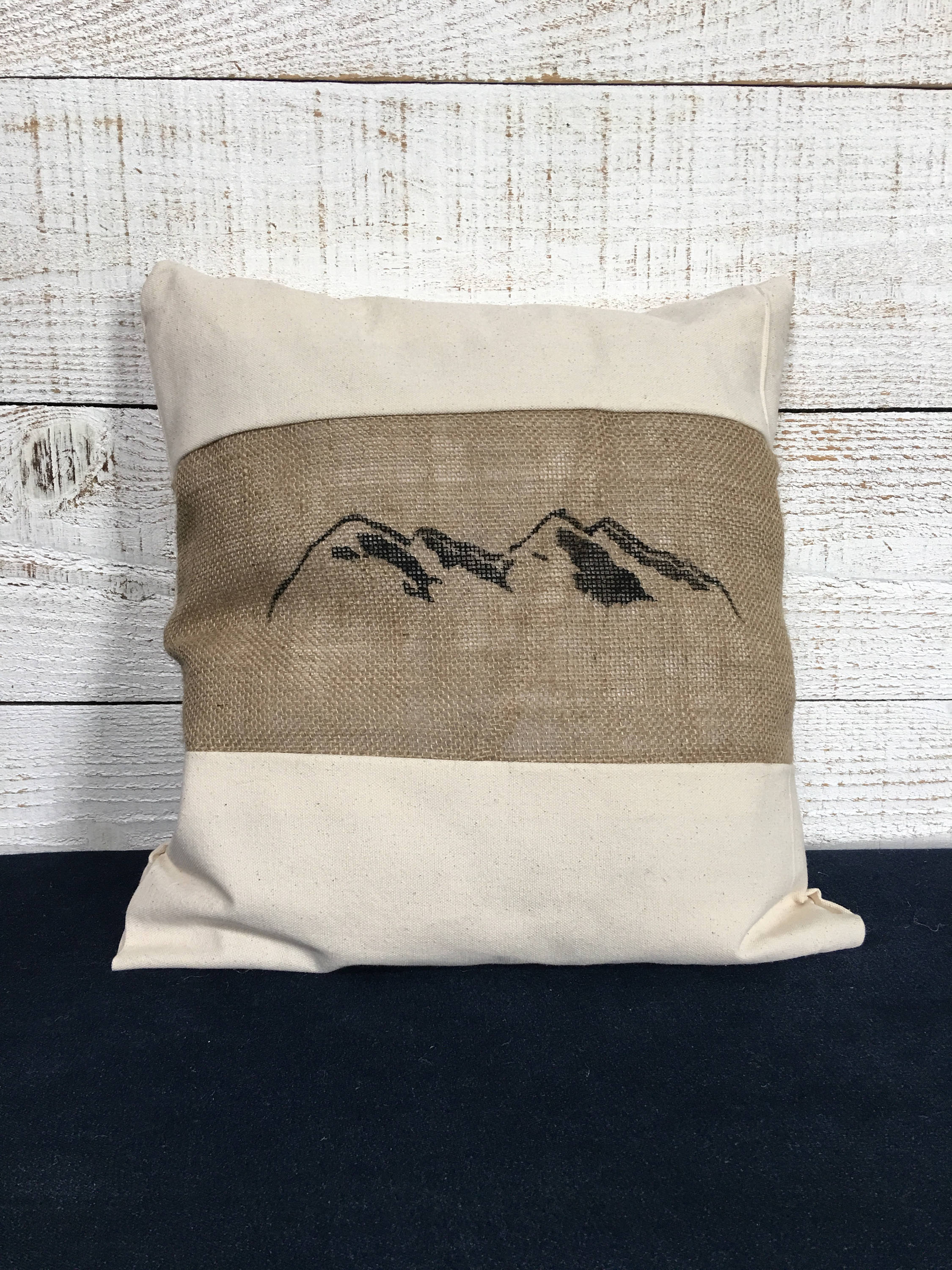 Blue Ridge Mountains Pillow Handmade removable covers with Etsy