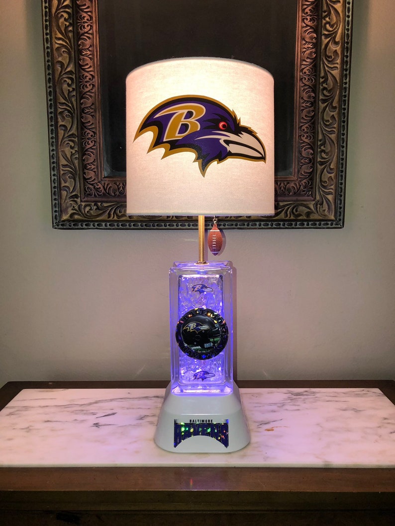 Baltimore Ravens Electric Nightlight Lamp Nfl Sports Teams Image 0