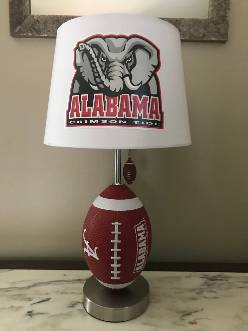 Alabama CrimsonTide football Lamp.