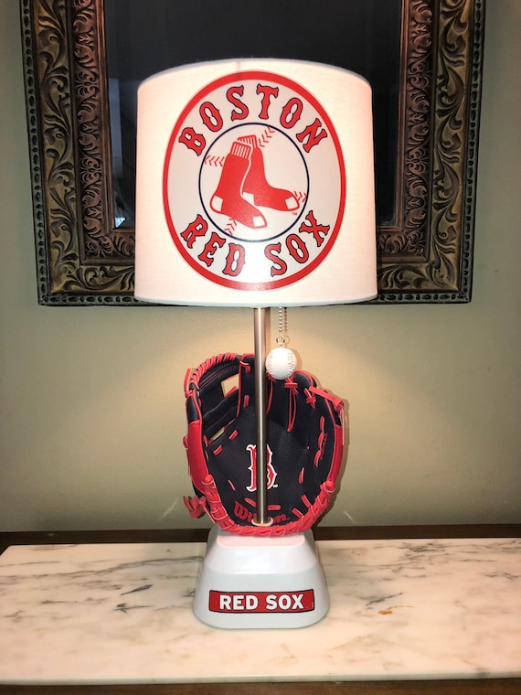 red sox lamp