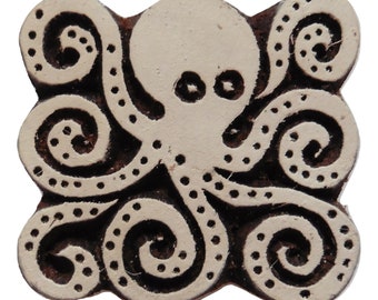 Wooden Printing Stamp Block to Print Fabrics for Indian traditional motif design Craft ZEPS132