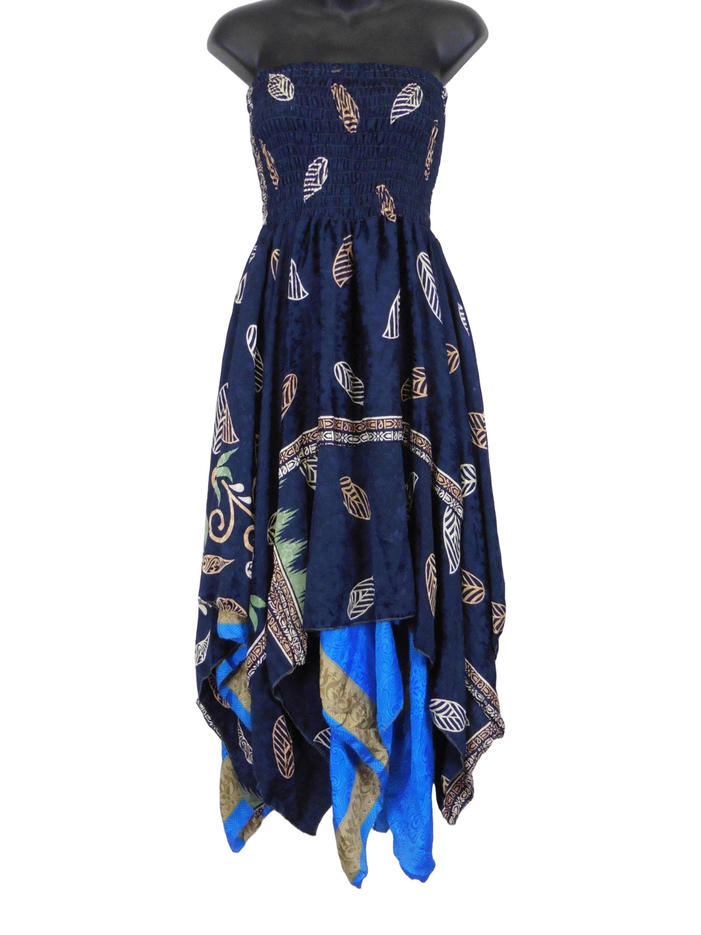 Layered Silk Dress - Etsy UK
