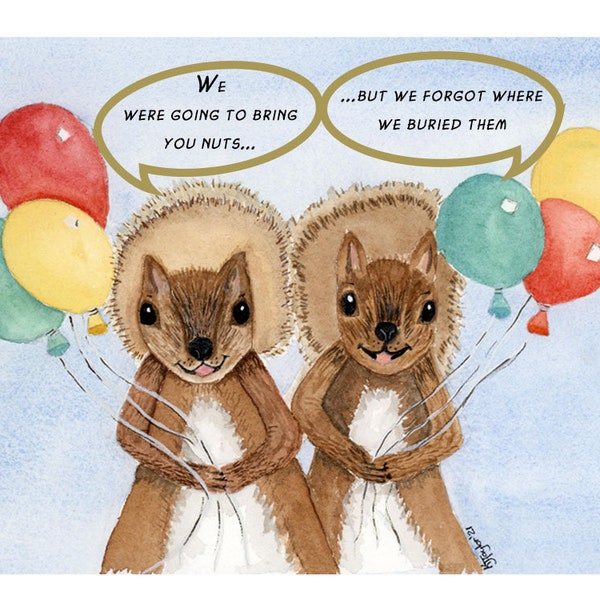 Happy Birthday Squirrels