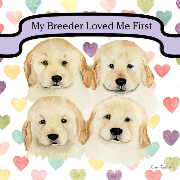 Dog Breeder Thank You Card Etsy