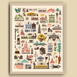 Lands of Magic Kingdom Print