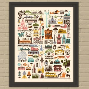 The Four Parks Print- RECENTLY UPDATED!