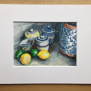 Still Life with Lemons and Limes