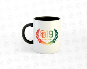 SD619 - Coffee Mug - Baseball Lover - San Diego - Gift for Dad - Gift for Mom - Gift for Housewarming - Baseball