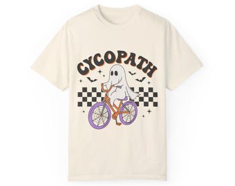 Cycopath - Autumn Tshirt Unisex, Pumpkin Season Tshirt, Cute Fall Tshirt, Garment-Dyed T-shirt, Halloween Tshirt, Comfort Colors 1717