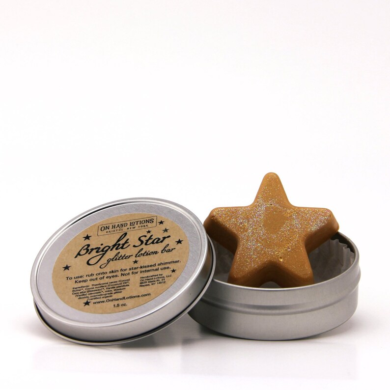 Bright Star Body Glitter Lotion Bar Stocking Stuffer Mermaid Etsy
