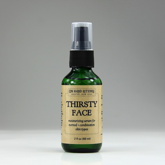 face serum and moisturizer