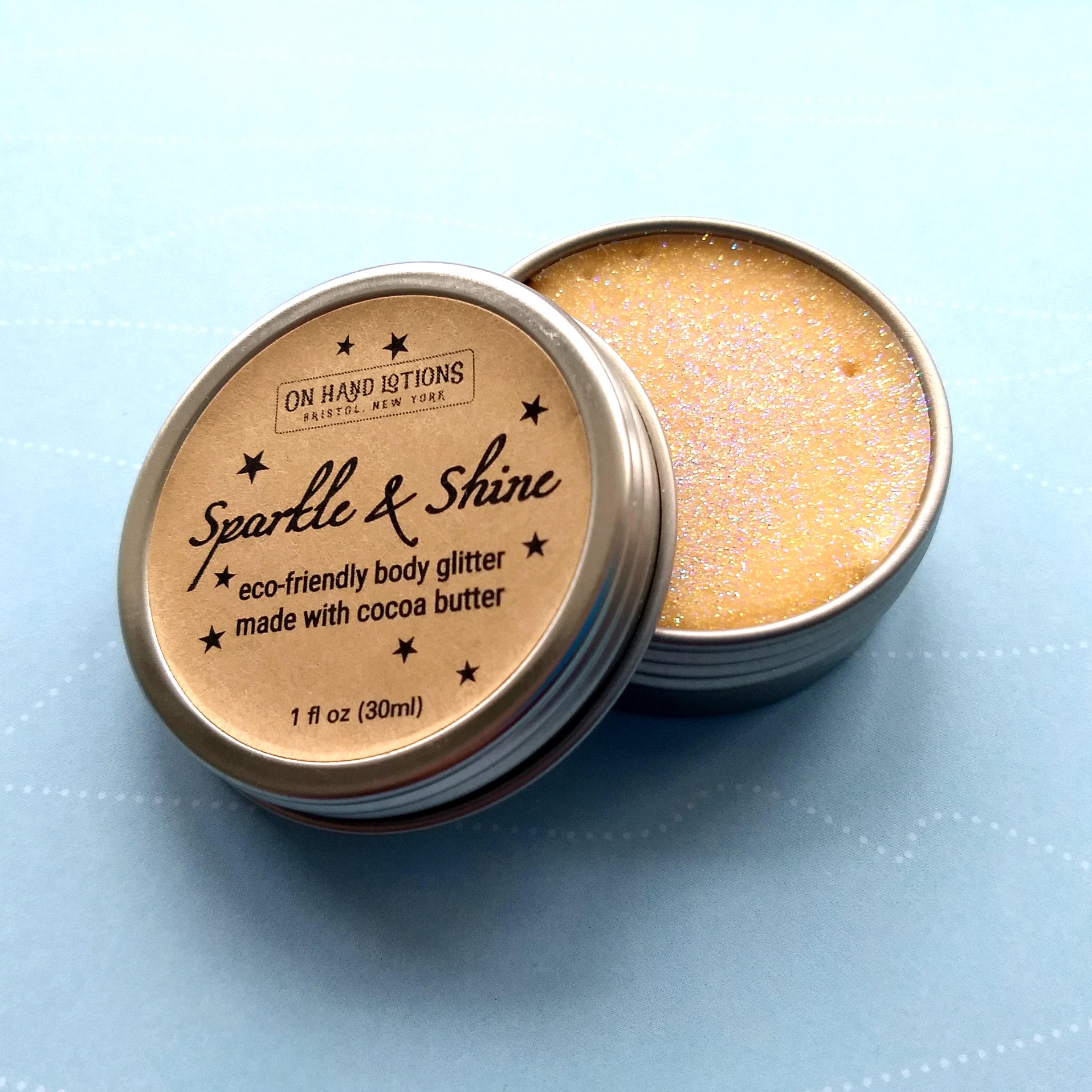 1 oz Sparkle & Shine Body Glitter, Mermaid Glitter Gel, Unicorn Hair, Fairy Dust Stocking Stuffer, Eco Friendly Glitter Lotion, 1 oz