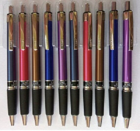 Linc Retractable Ball Pen Blue Ballpoint Pens Pack Etsy