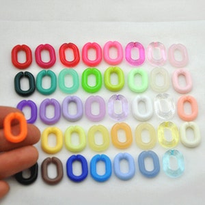 Mixed Colors Oval Tortoiseshell Acrylic Chain Links，19mm Plastic or Acrylic Chain Links，Acrylic Plastic Chain Links Pieces，glasses chain