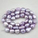 Freshwater Pearl Baroque pearls Potato lavender Loose Beads 8.0-9.0mm 36pcs Full Strand Item ---Z0023