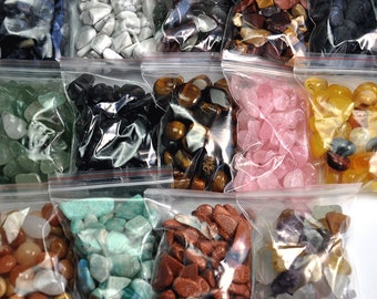 Gemstone Chips,8-12 mm Gemstone Rocks,crystal Rocks,Loose Undrilled Tumbled Natural Stones,Rose Quartz Crystal Gemstones,Gemstone Rocks Bags