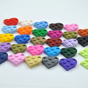 12 Pc Rainbow Hearts Gem Building Blocks Maple Unit Blocks Heart Gems Love  Gems Rainbow Valentine Glitter Colorful Gemmed Building Blocks 