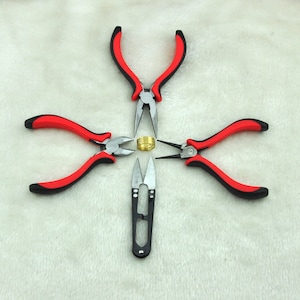 Tool kit Jewelry Pliers,Round Nose Pliers,Jewelry Tools,Jewelry Making Tools,Chain Nose Pliers,Wire Cutters