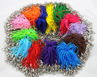 20-500 pcs Cell Phone Straps WITH Lobster Clasps charm
