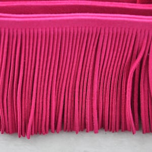 Sale suede leather fringes, for costume fringes,fringed trim faux suede,48mm wide(from up to down),The length( from right to left) choose